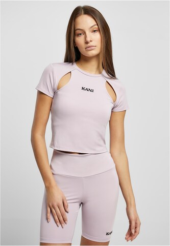 Karl Kani T-Shirt in Lila: Vorderseite