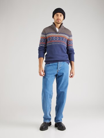 BLEND Sweater in Blue