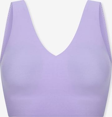 SCHIESSER BH ' Invisible Soft ' in Lila: voorkant