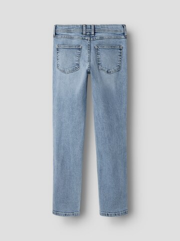 Coupe slim Jean 'NKMSILAS' NAME IT en bleu