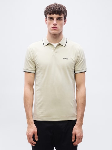 T-Shirt 'Paul' BOSS en beige : devant