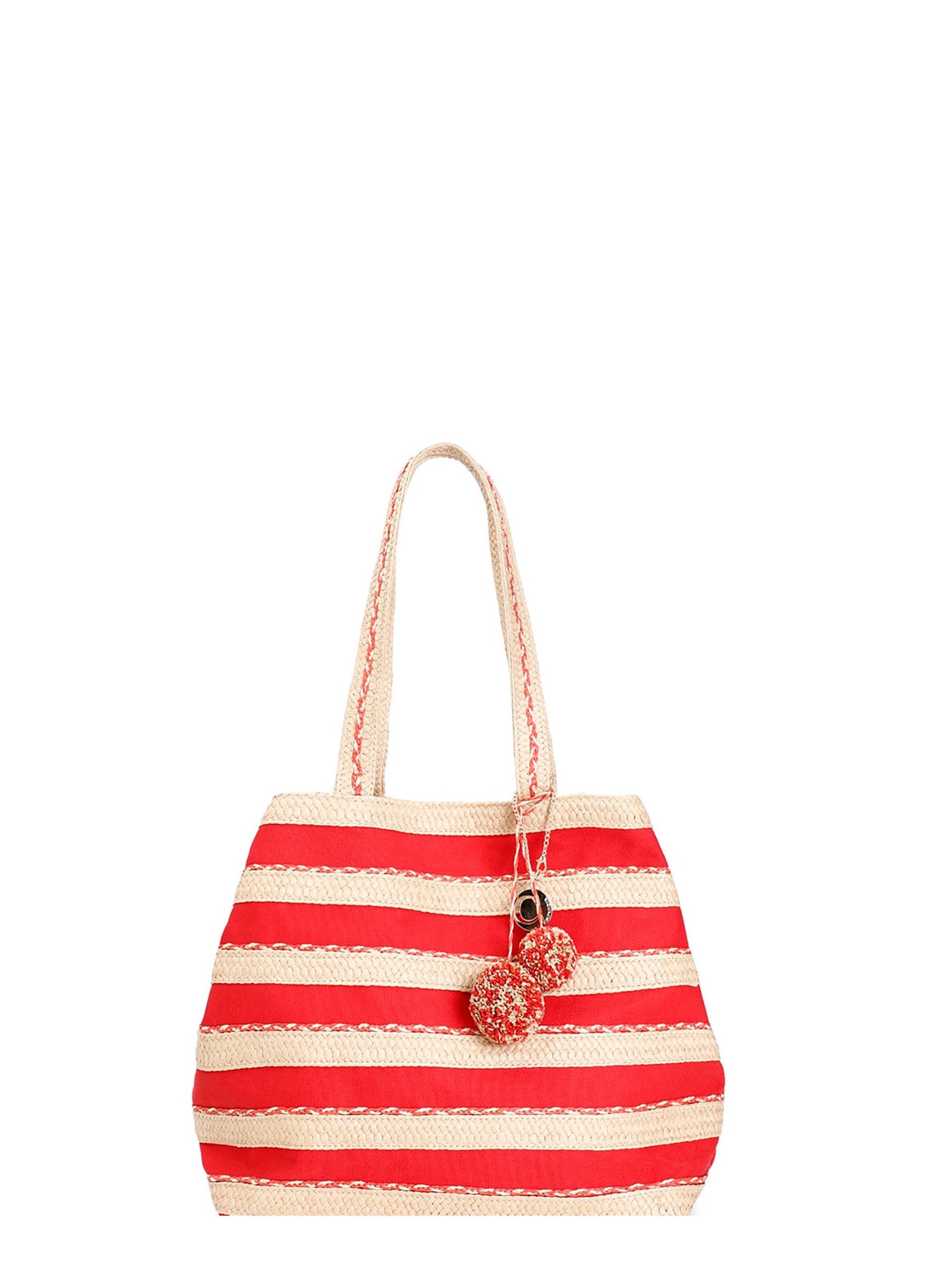 Shopper CAFè NOIR di colore beige / corallo, Visualizzazione prodotti