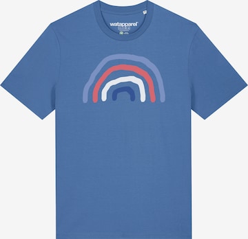 T-Shirt ' Regenbogen ' Watapparel en bleu : devant