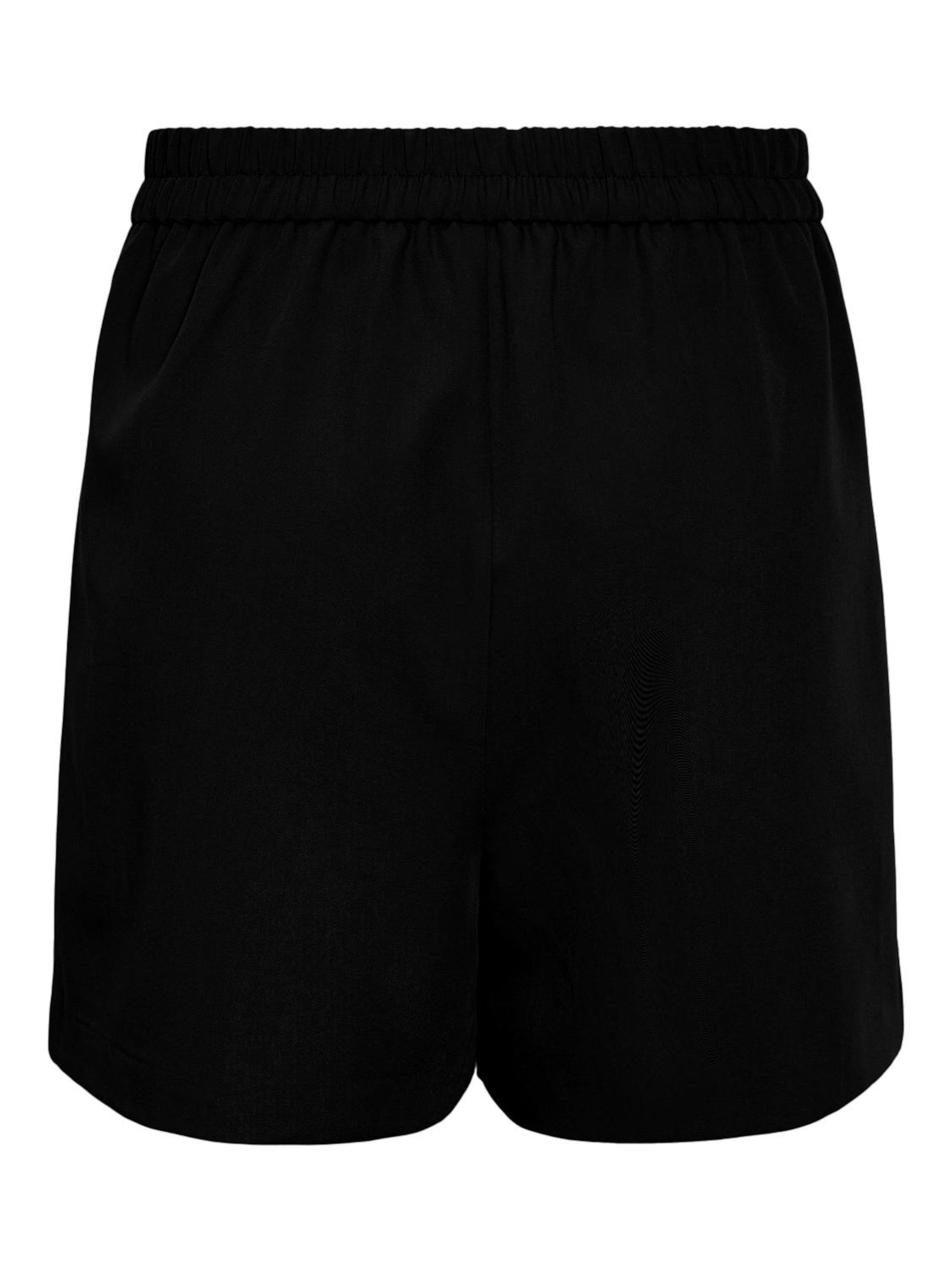 PIECES Regular Trousers 'PCBosella' in Black