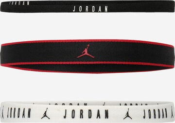 Fascia sportiva per la testa di Jordan in nero: frontale