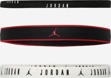 Jordan Athletic Headband in Black: front