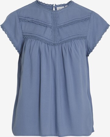 VILA Blouse in Blauw: voorkant