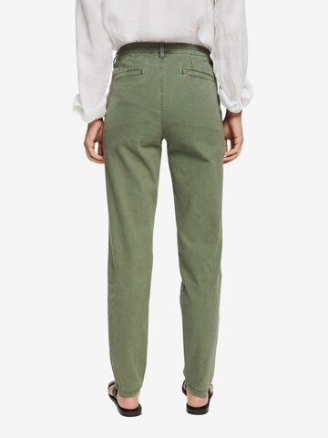 ESPRIT Slimfit Broek in Groen