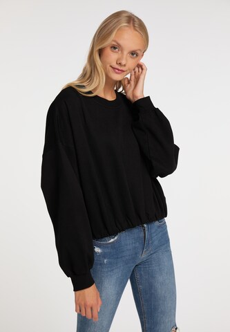MYMO - Sudadera en negro: frente