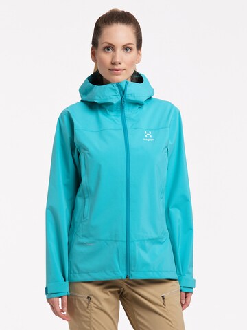 Haglöfs Outdoorjacke 'Spate' in Blau: predná strana