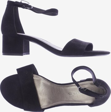 TAMARIS Sandals & High-Heeled Sandals in 38 in Black: front