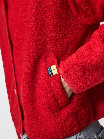 Veste mi-saison 'PCKATTY' PIECES en rouge