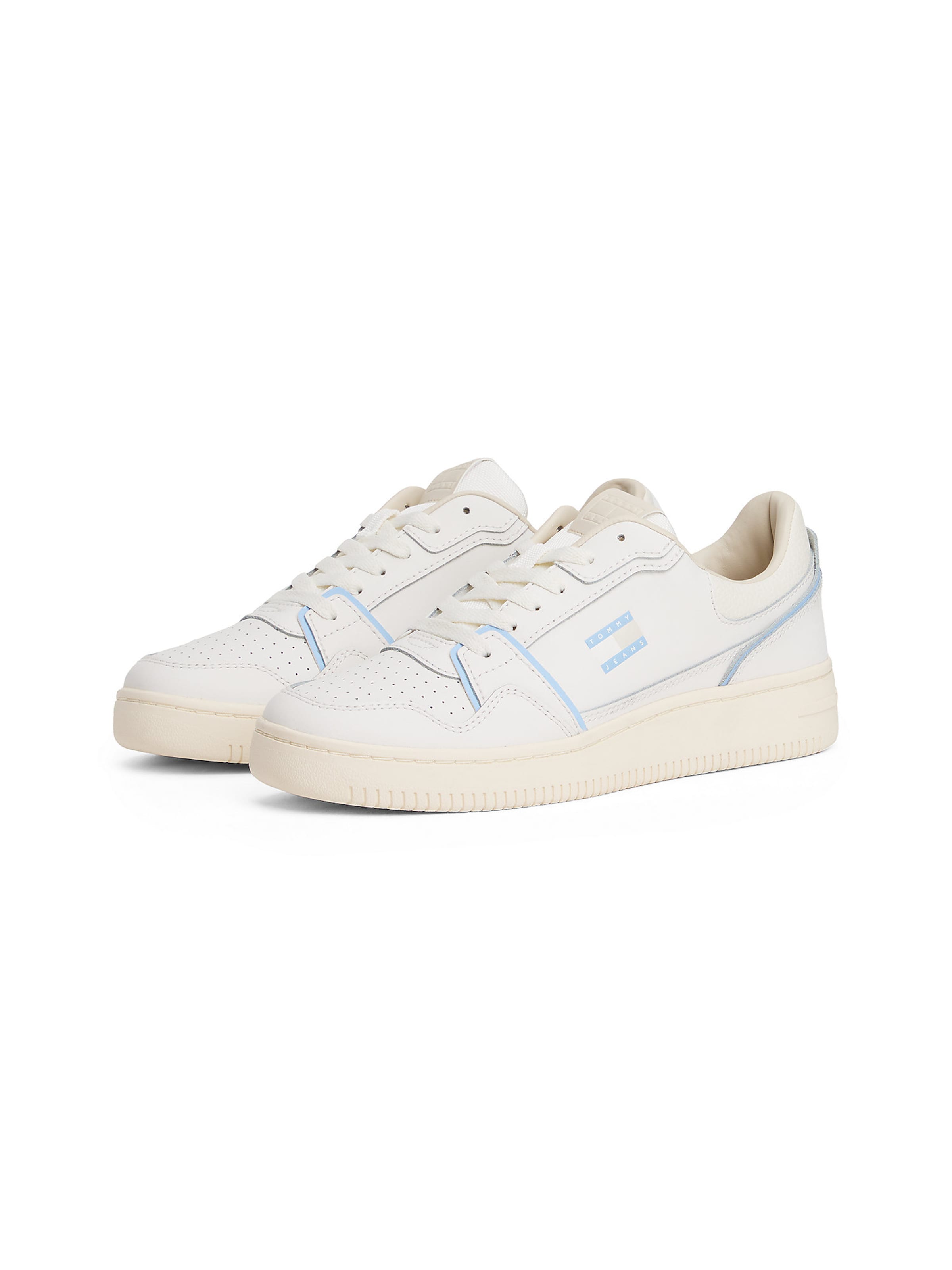 Baskets basses 'Heritage' Tommy Jeans en beige
