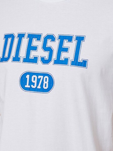 T-Shirt 'T-DIEGOR-K46' DIESEL en blanc