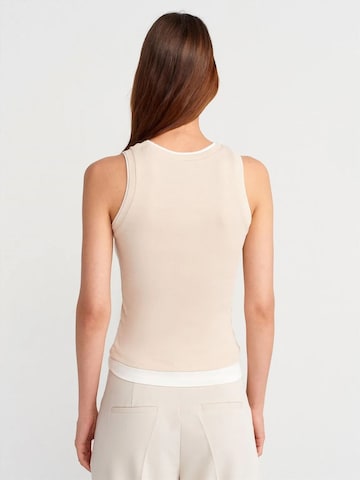 Dilvin Blusen in Beige