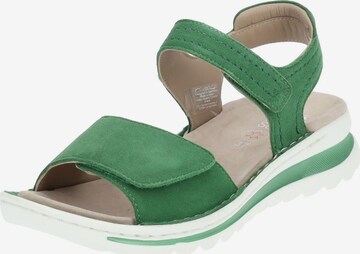 ARA Sandals in Green: front