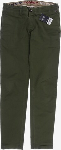 Tommy Jeans Pants in 27 in Green: front