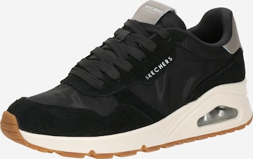 SKECHERS Trampki niskie 'UNO' w kolorze czarny: przód