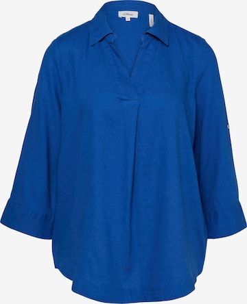 s.Oliver Blouse in Blue: front
