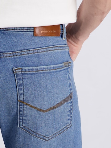 PIERRE CARDIN Tapered Jeans 'Lyon' in Blauw