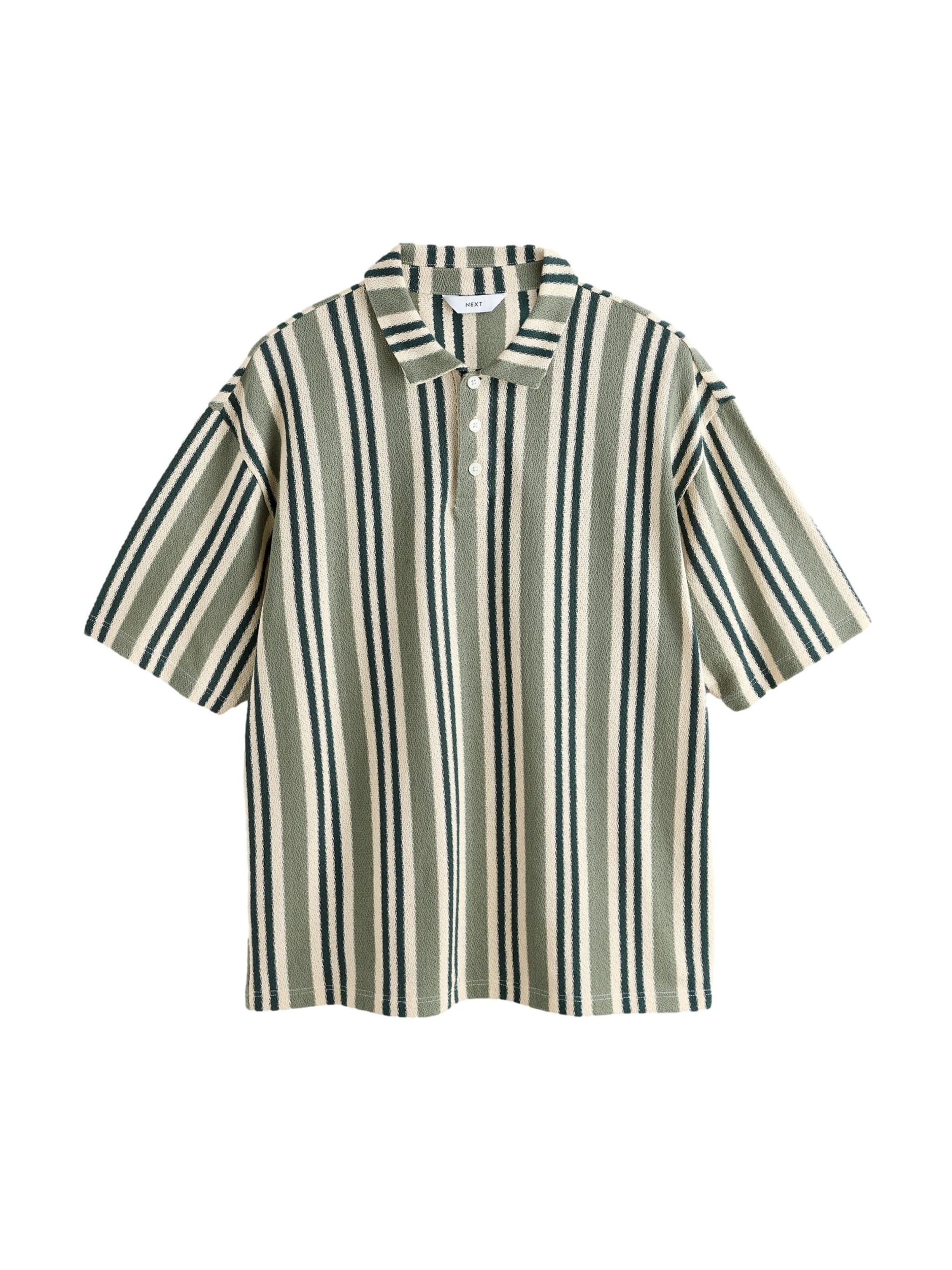 T-Shirt Next en vert : devant