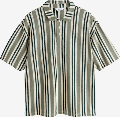 Next Majica veličine XXL u pastelno zelena / tamno zelena / vuneno bijela, Pregled proizvoda