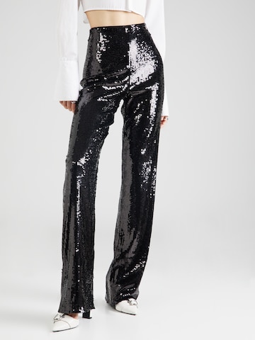 PATRIZIA PEPE Regular Pants in Black: front