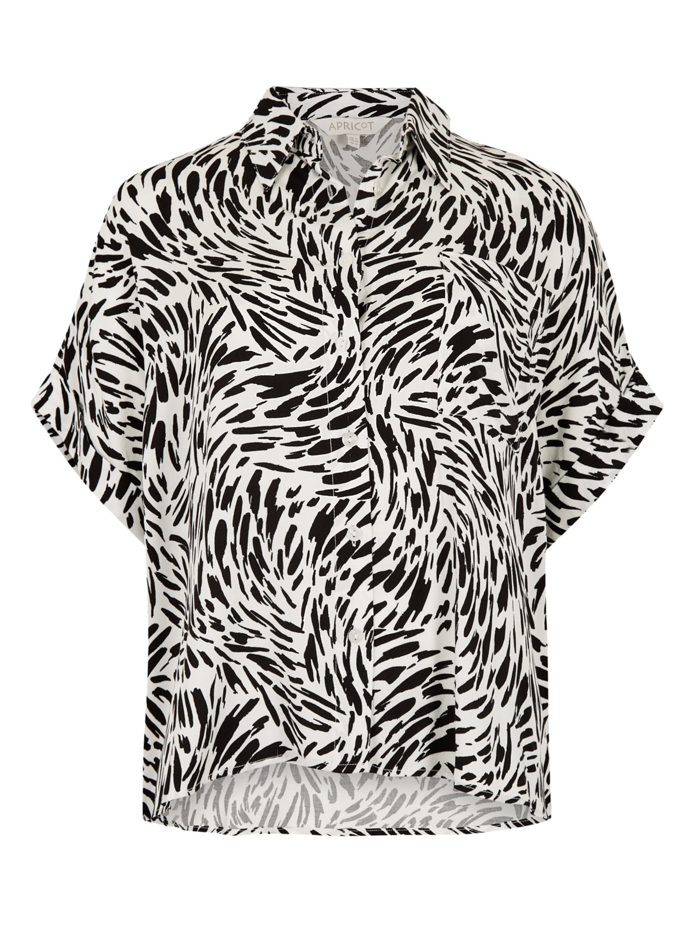 Apricot Bluse in Mischfarben: Vorderseite