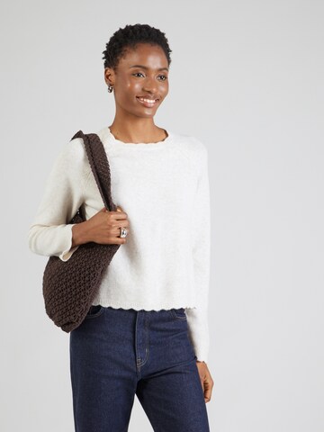 PIECES - Jersey 'PCRATH' en beige: frente