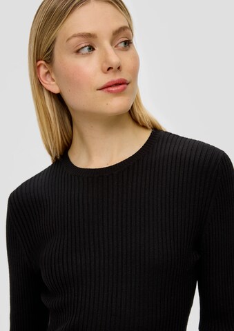 s.Oliver Pullover in Schwarz