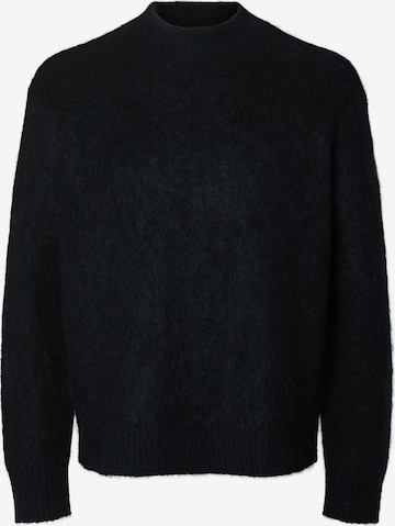 SELECTED - Pullover 'SLMMEIS' em preto: frente