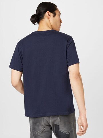 T-Shirt 'Regular Entry' Tommy Jeans en bleu