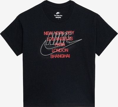 Nike Sportswear Paita koossa 122-128 värissä tummanharmaa / vaaleanpunainen / musta / valkoinen, Tuotenäkymä