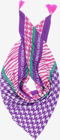 Zwillingsherz Scarf & Wrap in One size in Purple: front