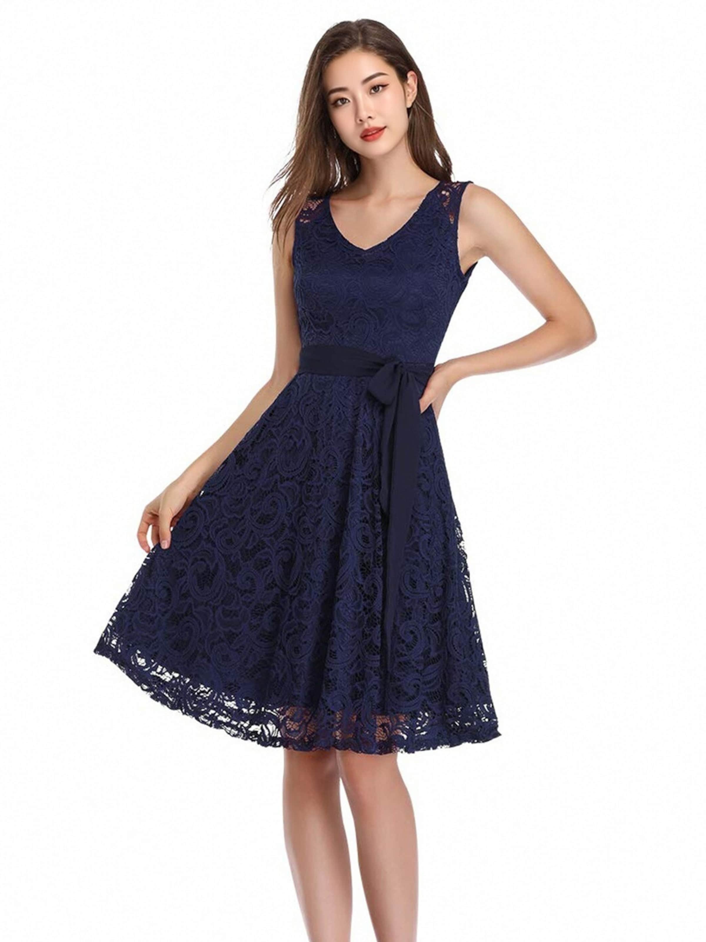 KoJooin Dress in Blue: front