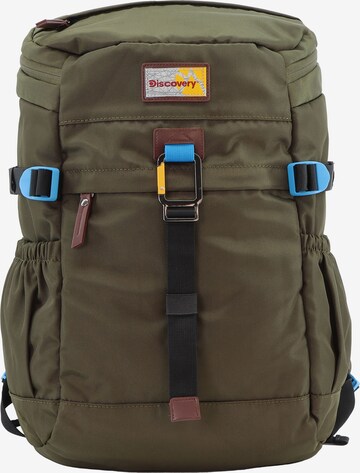 Discovery Backpack in Brown: front