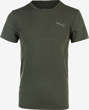 ENDURANCE Functioneel shirt 'Jaro M' in Groen: voorkant