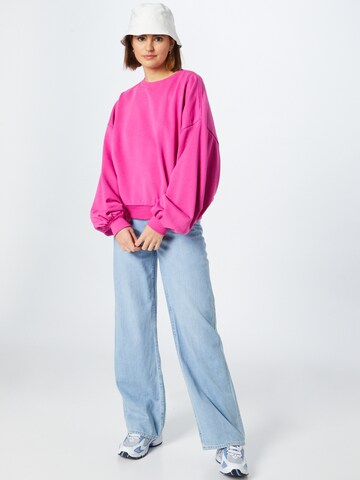 Urban Classics Sweatshirt i pink