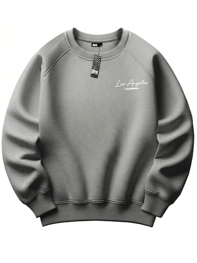 RMK Sweatshirt 'LA Los Angeles'‌‌‌‌‌‌‌ in XS-S in grau, Produktansicht