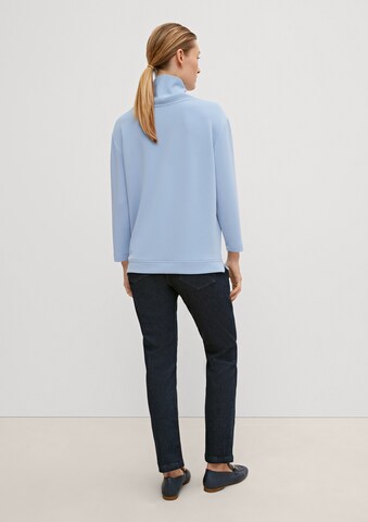 COMMA Sweatshirt in Blue: back