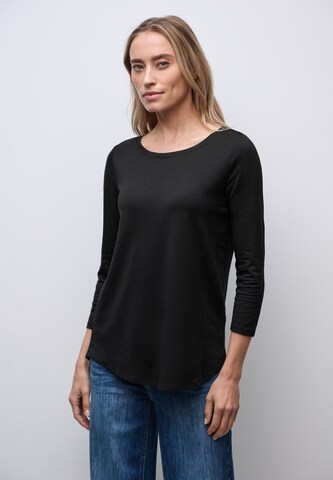 STREET ONE Shirt in Black: front