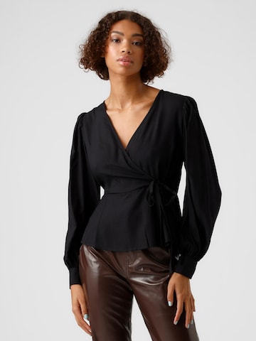 Camicia da donna 'KITTIE' di VERO MODA in nero: frontale