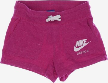 NIKE Shorts in XS in Pink: front