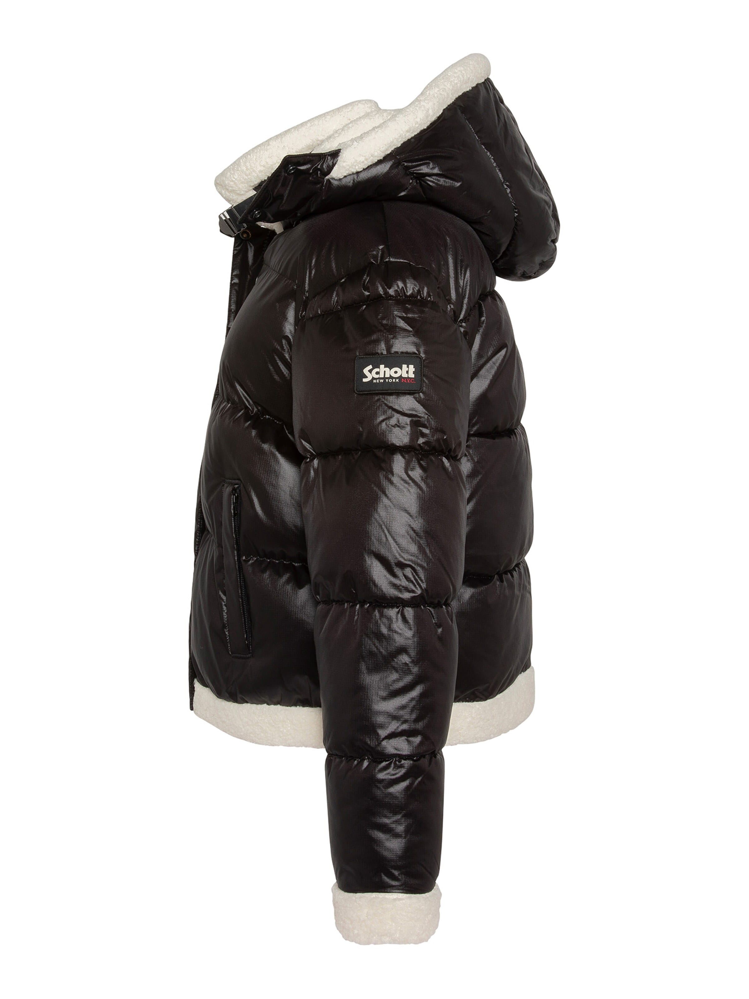 Manteau d’hiver Schott NYC en noir