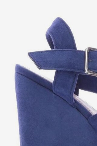 Pull&Bear Sandals & High-Heeled Sandals in 35,5 in Blue