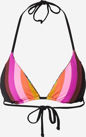Hurley - Triángulo Top de bikini deportivo en negro