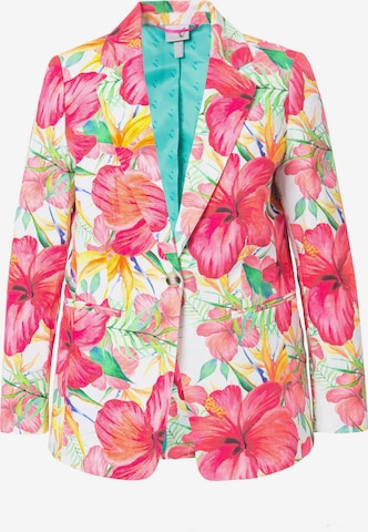 Blazer Ulla Popken en mélange de couleurs : devant