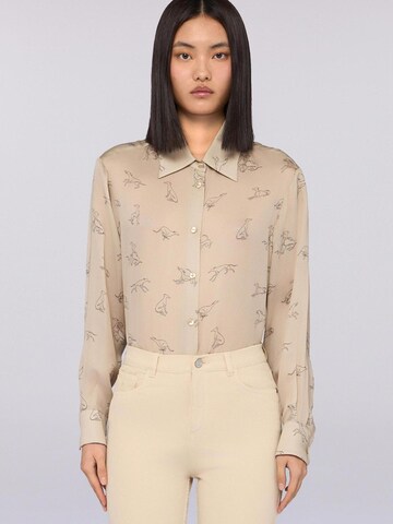 Trussardi - Blusa en beige