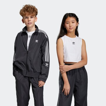 ADIDAS ORIGINALS Koszulka 'Adicolor ' w kolorze biały: przód