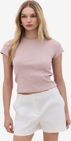 No Matter What T-Shirt in Pink: Vorderseite